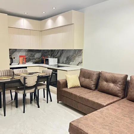 2-комнатная новая в 150м от моря Alanya